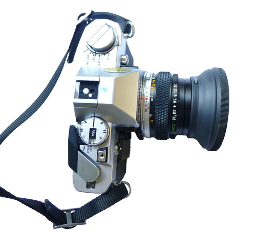 Vecchia macchina fotografica - macchina,