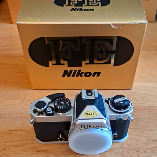 Nikon fotocamera reflex - fe,